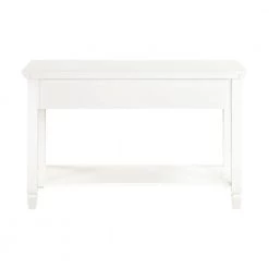 47.25 in. White Rectangle Wood Sofa Table with Lower Shelf by Coaster Home Furnishings 15 47.25 in. White Rectangle Wood Sofa Table with Lower Shelf by Coaster Home Furnishings -Coaster Home Furnishings Shop white coaster home furnishings console tables 753309 4f 1000
